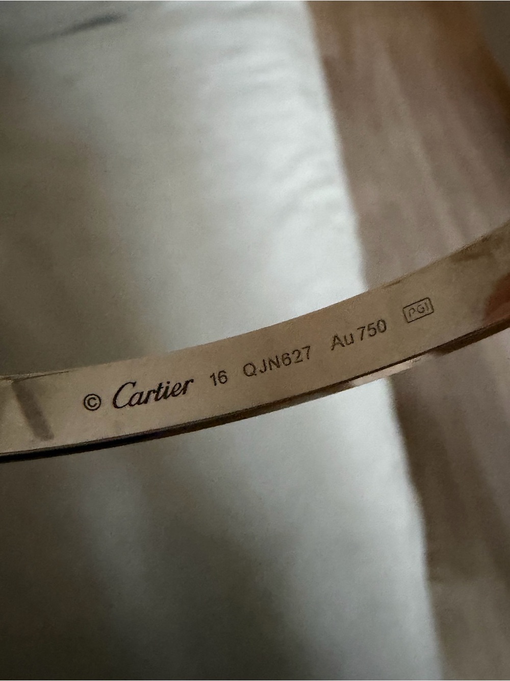 Cartier White Gold Love Bracelet - Picture 4 of 7